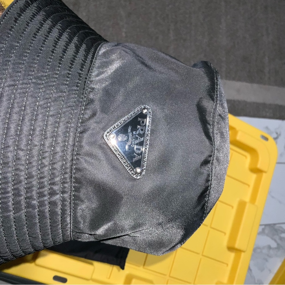 prada re nylon bucket hat
